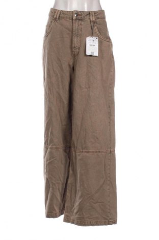 Női farmernadrág Bershka, Méret XL, Szín Barna, Ár 12 359 Ft