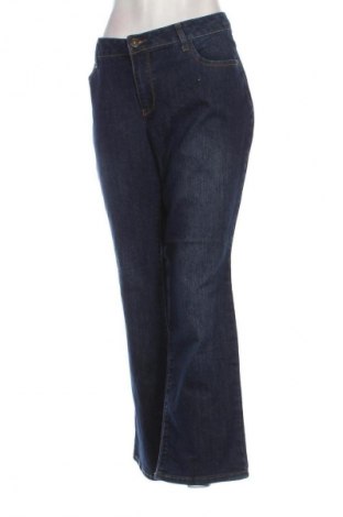 Damskie jeansy Faded Glory, Rozmiar XXL, Kolor Niebieski, Cena 45,99 zł