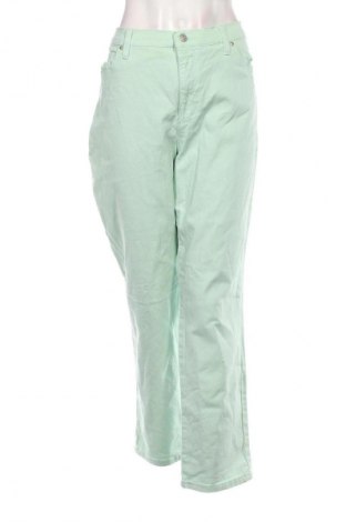 Damen Jeans Gloria Vanderbilt, Größe XXL, Farbe Grün, Preis € 7,99