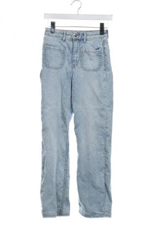 Blugi de femei H&M, Mărime S, Culoare Albastru, Preț 76,00 Lei