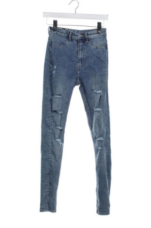 Дамски дънки H&M Divided, Размер XS, Цвят Син, Цена 45,98 лв.