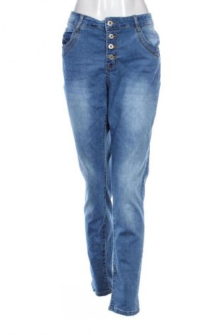 Damen Jeans KAROSTAR, Größe XL, Farbe Blau, Preis 11,99 €