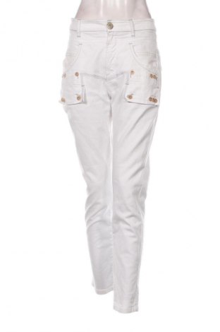 Damskie jeansy Le Jean De Marithe+Francois Girbaud, Rozmiar L, Kolor Biały, Cena 112,99 zł
