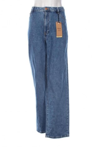 Dámské džíny  Lindex, Velikost XL, Barva Modrá, Cena  602,00 Kč