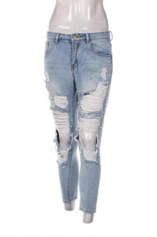 Blugi de femei Miss Bonbon, Mărime S, Culoare Albastru, Preț 76,00 Lei
