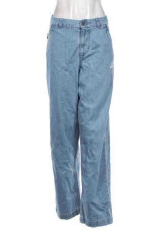 Дамски дънки Nike, Размер M, Цвят Син, Цена 45,99 лв.