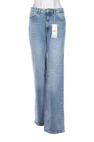 Дамски дънки ONLY, Размер M, Цвят Син, Цена 77,99 лв.