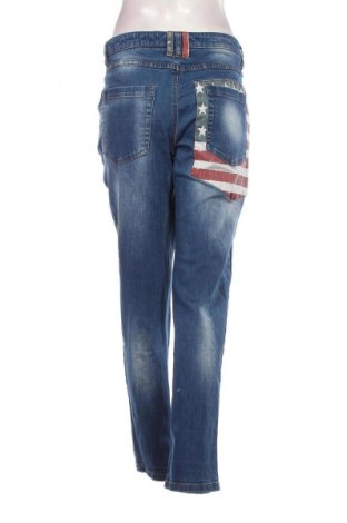 Дамски дънки Rainbow, Размер L, Цвят Син, Цена 10,99 лв.