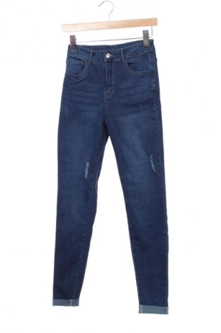 Дамски дънки SHEIN, Размер XS, Цвят Син, Цена 25,97 лв.