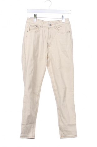 Дамски дънки Sinsay, Размер S, Цвят Бежов, Цена 28,88 лв.