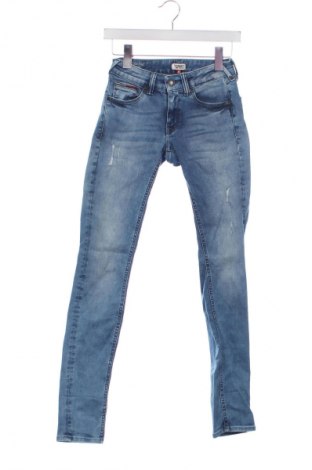 Дамски дънки Tommy Jeans, Размер XS, Цвят Син, Цена 75,00 лв.