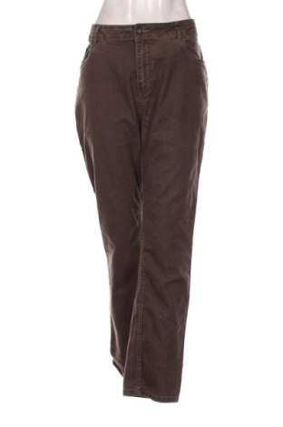 Damskie jeansy Unbranded, Rozmiar XXL, Kolor Brązowy, Cena 66,39 zł