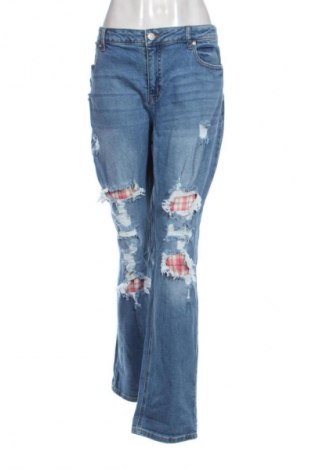 Dámské džíny  Unbranded, Velikost XXL, Barva Modrá, Cena  619,00 Kč