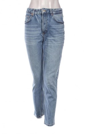 Damskie jeansy Zara, Rozmiar S, Kolor Niebieski, Cena 28,99 zł