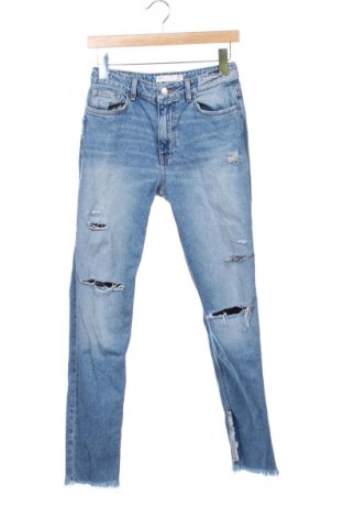 Γυναικείο Τζίν Zara, Μέγεθος XS, Χρώμα Μπλέ, Τιμή 13,81 €