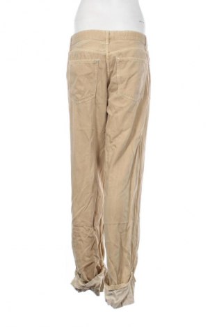 Damskie jeansy Zara, Rozmiar L, Kolor Beżowy, Cena 62,07 zł