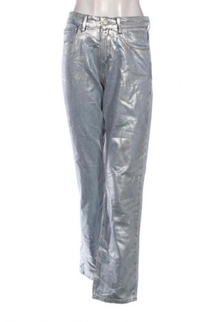 Damen Jeans Zara, Größe M, Farbe Silber, Preis 19,99 €