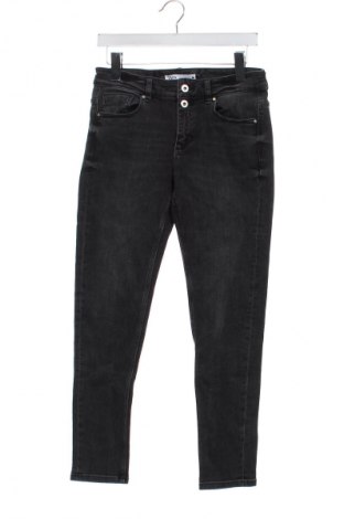 Дамски дънки Zara, Размер M, Цвят Черен, Цена 27,37 лв.