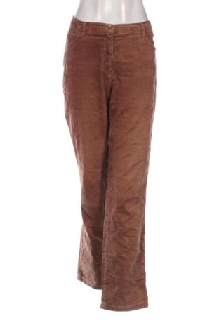 Pantaloni de velvet de femei Brax, Mărime XL, Culoare Maro, Preț 77,99 Lei