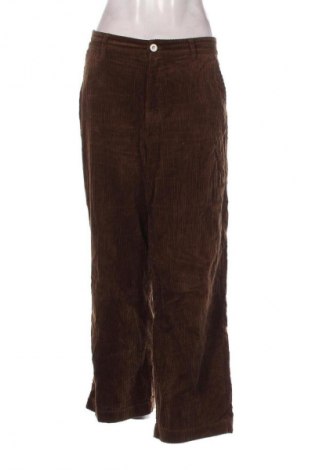Damen Cordhose Campus, Größe XL, Farbe Braun, Preis € 12,99