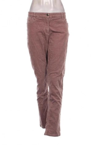 Női kordbársony nadrág Canda, Méret L, Szín Hamurózsaszín, Ár 4 029 Ft