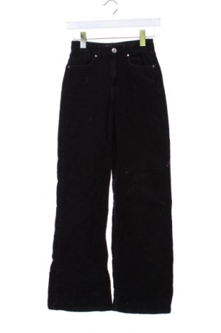 Γυναικείο κοτλέ παντελόνι Fb Sister, Μέγεθος XXS, Χρώμα Μαύρο, Τιμή 9,99 €