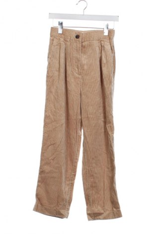 Női kordbársony nadrág H&M, Méret XXS, Szín Bézs, Ár 5 939 Ft