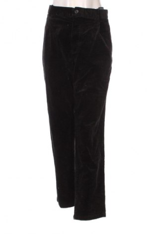 Pantaloni de velvet de femei H&M, Mărime XL, Culoare Negru, Preț 51,99 Lei