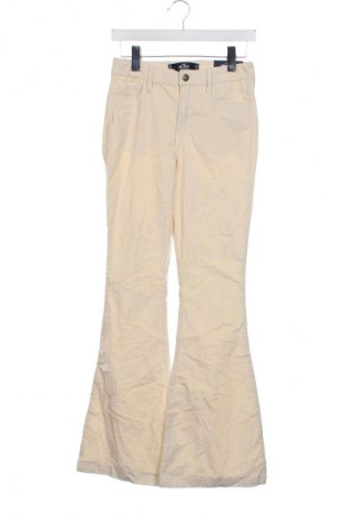 Дамски джинси Hollister, Размер XS, Цвят Бежов, Цена 44,99 лв.