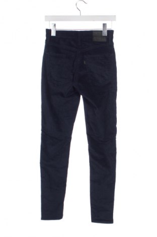 Dámské manšestráky  Levi's, Velikost XS, Barva Modrá, Cena  649,00 Kč