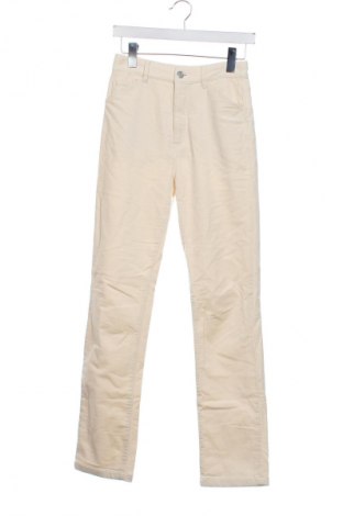 Damen Cordhose Massimo Dutti, Größe XXS, Farbe Ecru, Preis € 25,99