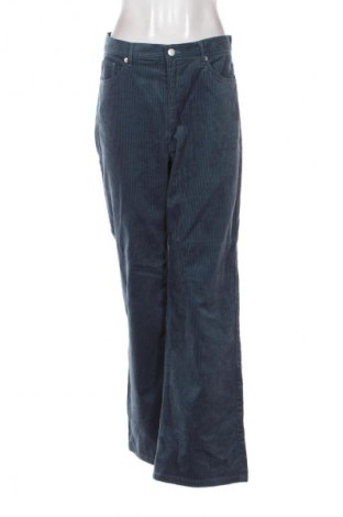 Damen Cordhose Monki, Größe M, Farbe Blau, Preis € 12,68