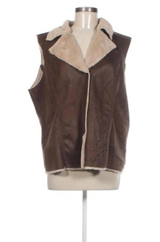 Γυναικείο γιλέκο Fabiani, Μέγεθος XXL, Χρώμα Καφέ, Τιμή 4,99 €