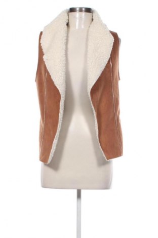 Дамски елек Fb Sister, Размер M, Цвят Кафяв, Цена 23,99 лв.