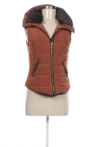 Vestă de femei H&M, Mărime XS, Culoare Maro, Preț 85,99 Lei