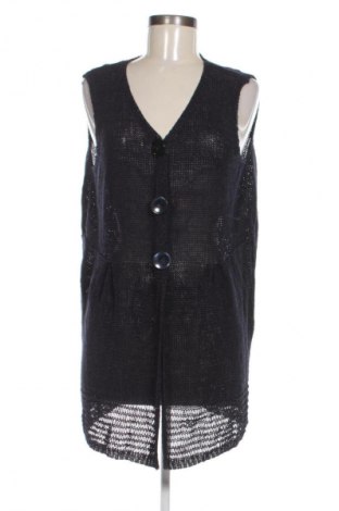 Γυναικείο γιλέκο Samoon By Gerry Weber, Μέγεθος L, Χρώμα Μπλέ, Τιμή 16,99 €