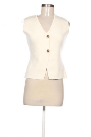 Vestă de femei Zara, Mărime M, Culoare Ecru, Preț 71,10 Lei