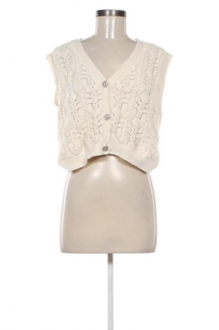 Damska kamizelka Zara, Rozmiar M, Kolor Beżowy, Cena 62,07 zł