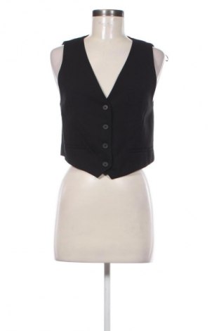 Дамски елек Zara, Размер S, Цвят Черен, Цена 30,99 лв.