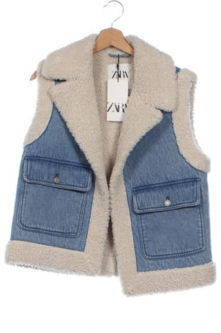 Γυναικείο γιλέκο Zara, Μέγεθος XS, Χρώμα Μπλέ, Τιμή 37,42 €