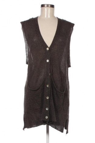 Дамски елек Zara, Размер L, Цвят Зелен, Цена 27,37 лв.