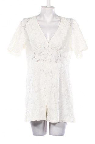 Kurzer Damenoverall Amisu, Größe M, Farbe Ecru, Preis € 20,03