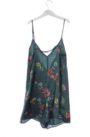 Дамски къс гащеризон Bershka, Размер XS, Цвят Многоцветен, Цена 28,99 лв.