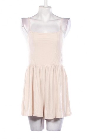 Salopetă scurtă de damă H&M, Mărime L, Culoare Bej, Preț 102,89 Lei