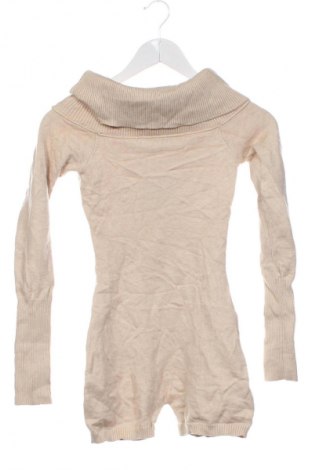 Kurzer Damenoverall Lioness, Größe XXS, Farbe Beige, Preis € 7,99