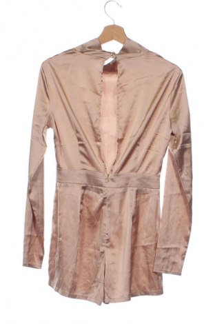Salopetă scurtă de damă Missguided, Mărime XS, Culoare Bej, Preț 102,63 Lei