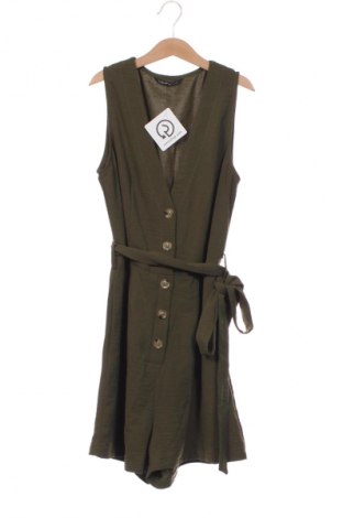 Дамски къс гащеризон SHEIN, Размер XS, Цвят Зелен, Цена 29,99 лв.