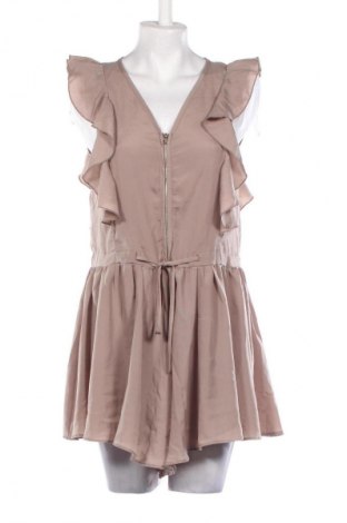 Salopetă scurtă de damă Unbranded, Mărime M, Culoare Maro, Preț 103,03 Lei