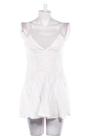 Kurzer Damenoverall Zara, Größe M, Farbe Weiß, Preis € 20,99