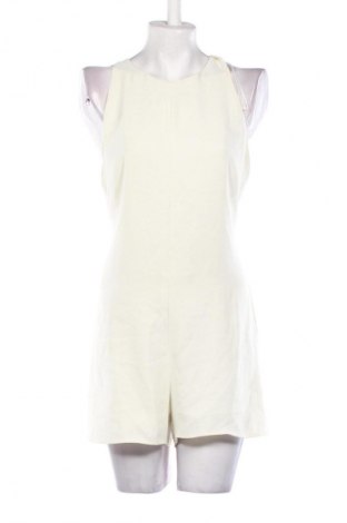 Salopetă scurtă de damă Zara, Mărime M, Culoare Ecru, Preț 89,00 Lei